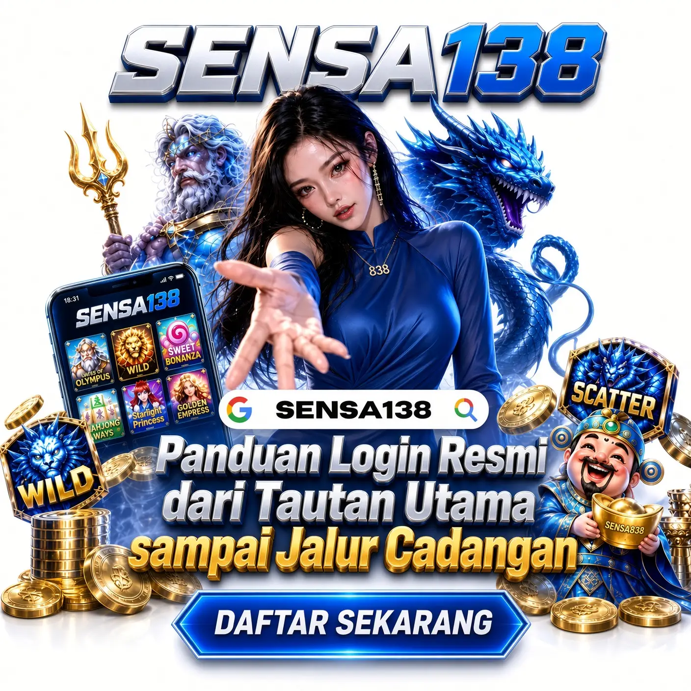 Sensa138: Panduan Login Resmi dari Tautan Utama sampai Jalur Cadangan 